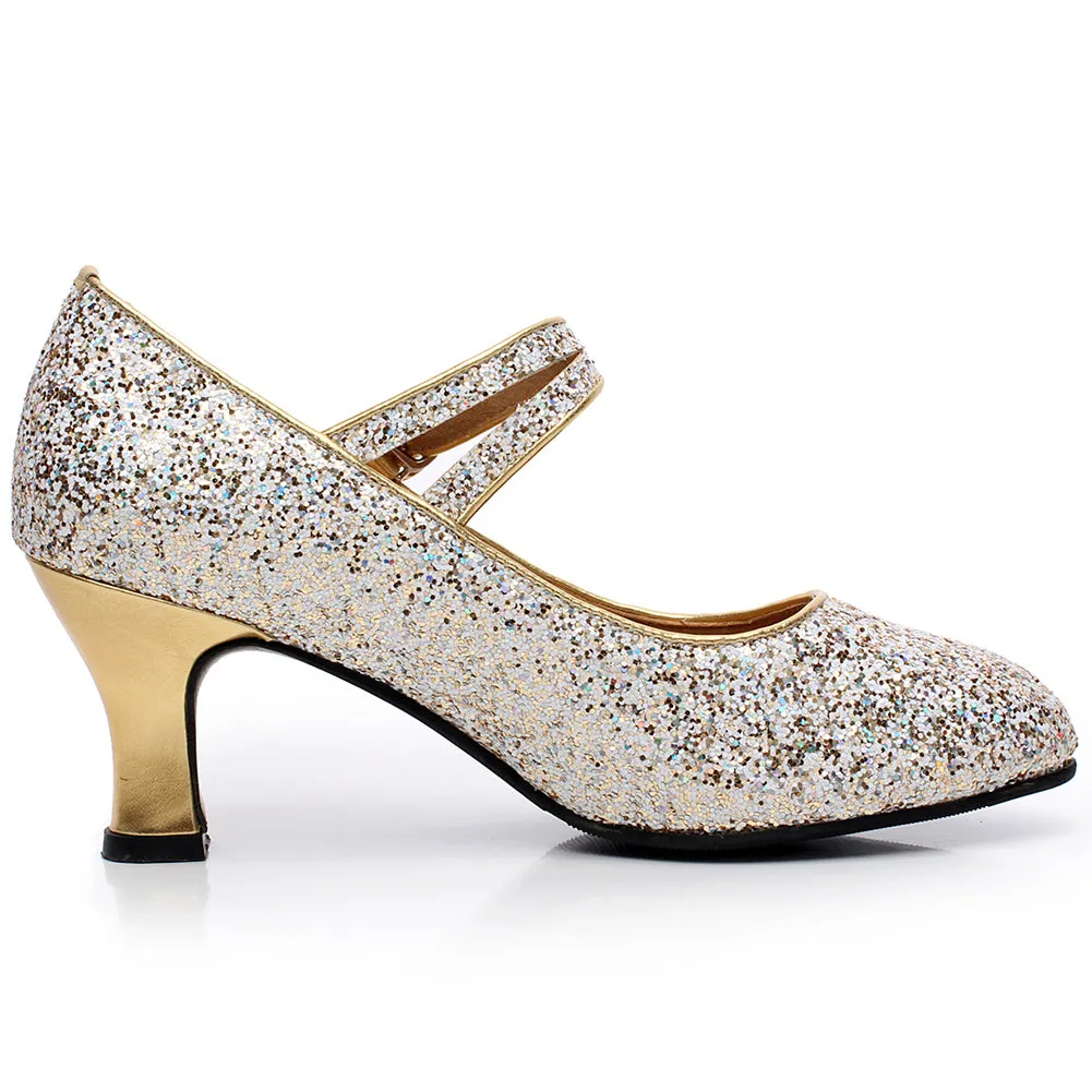 Mid Heel Party Character Dance Shoes for Women