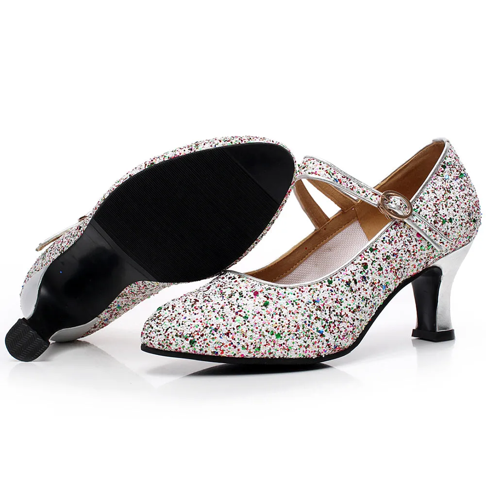 Mid Heel Party Character Dance Shoes for Women