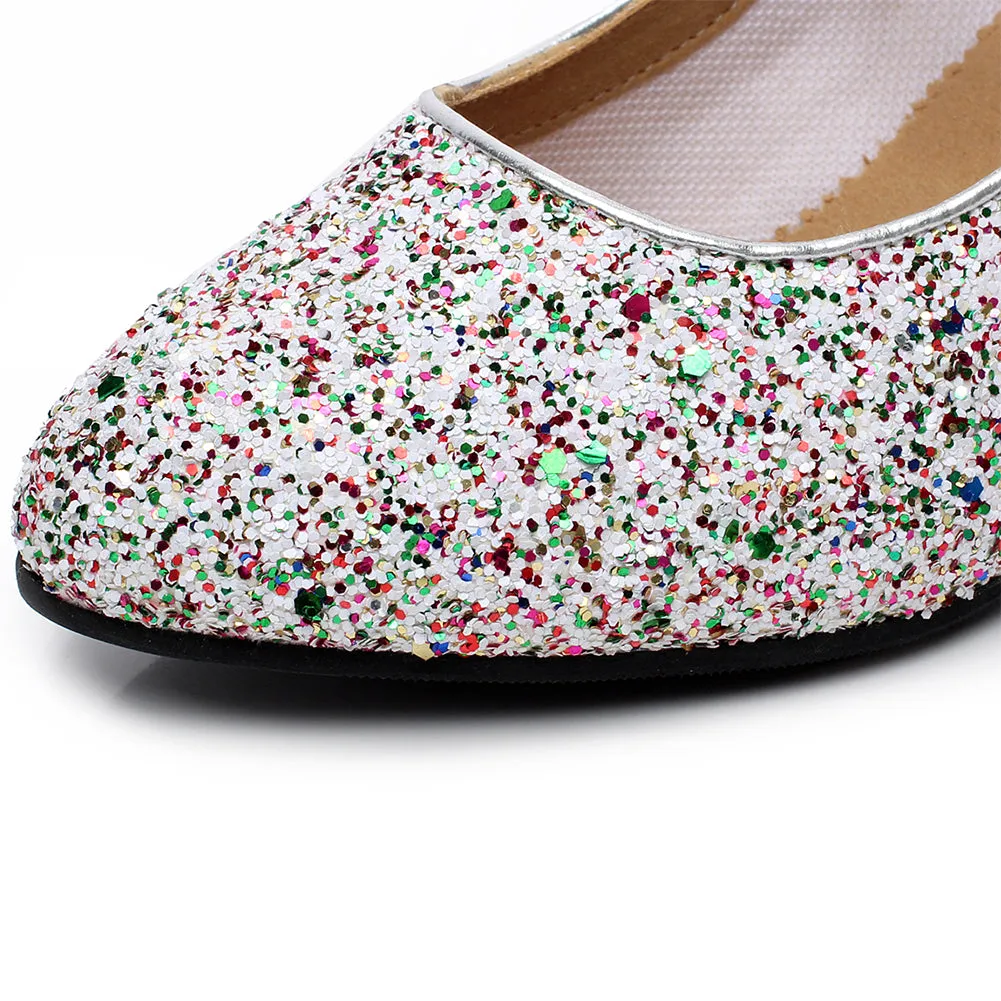 Mid Heel Party Character Dance Shoes for Women