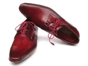 Paul Parkman Burgundy Handsewn Leather Dress Shoes