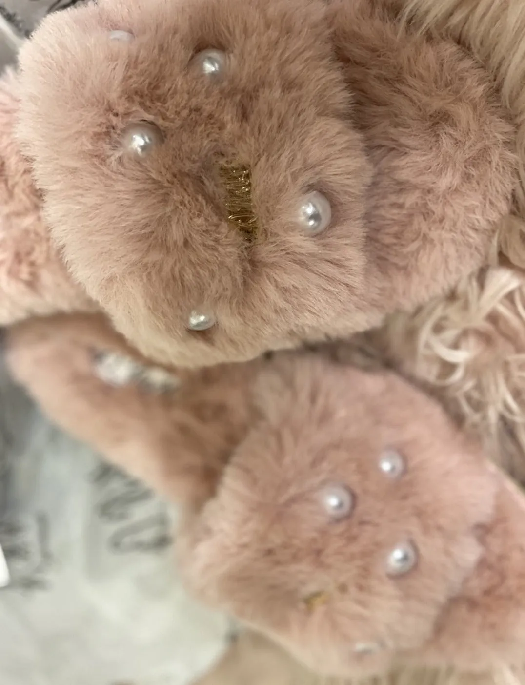 Pearl Faux- Fur Comfort Slippers