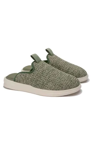 Pelli Waffle Slippers   Green Tea Waffle/Marshmallow