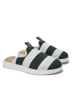 Pelli Waffle Slippers   Lawn Cabana Waffle Terry/Lily