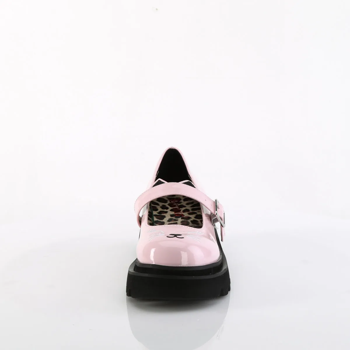 RENEGADE-56 DemoniaCult Baby Pink Patent Sexy Women's Heels & Platform Shoes (Alternative Footwear)