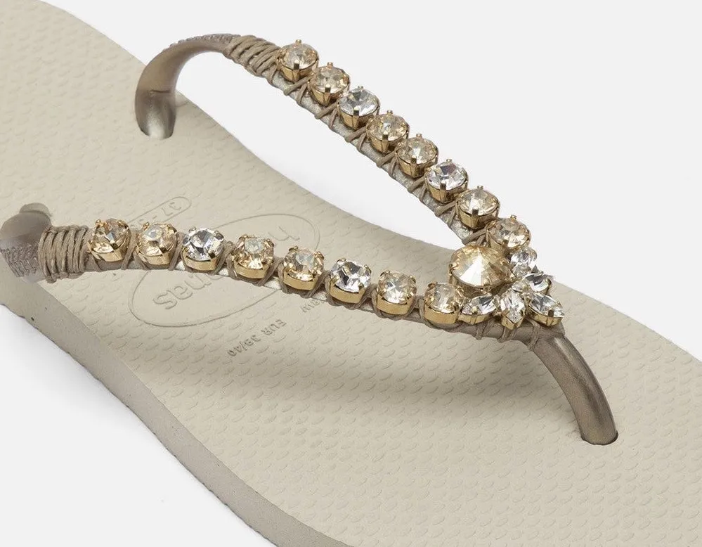 Royal Crown Flip Flops