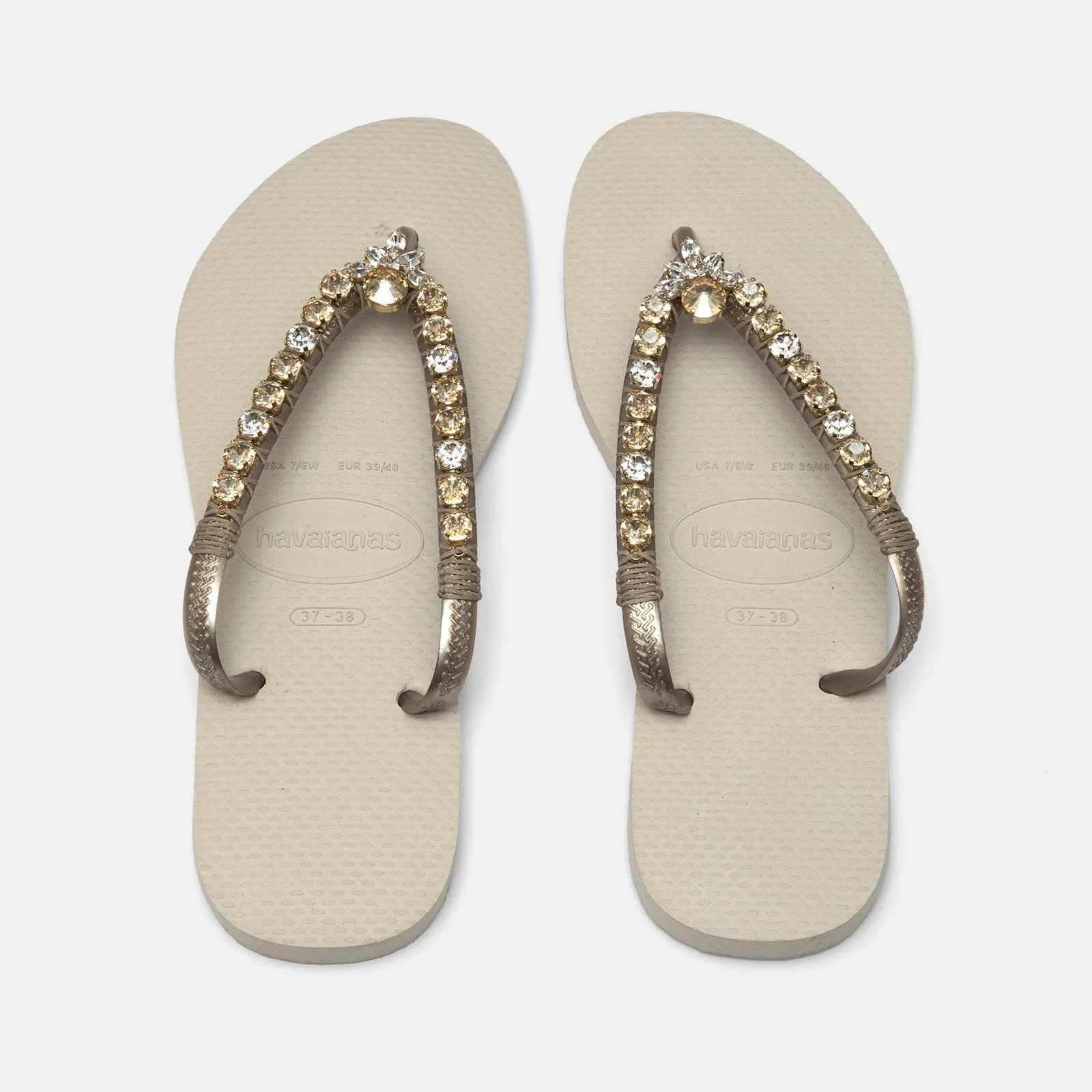 Royal Crown Flip Flops
