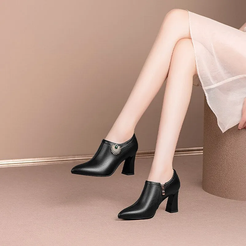 Royvane Elegance Slip Heels