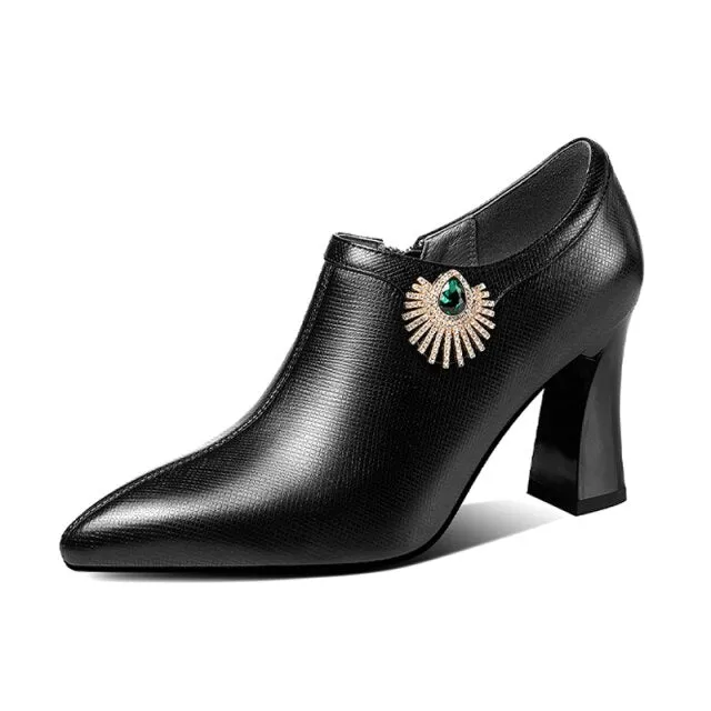 Royvane Elegance Slip Heels