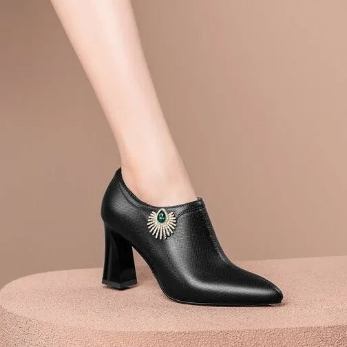 Royvane Elegance Slip Heels