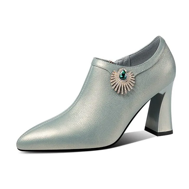 Royvane Elegance Slip Heels