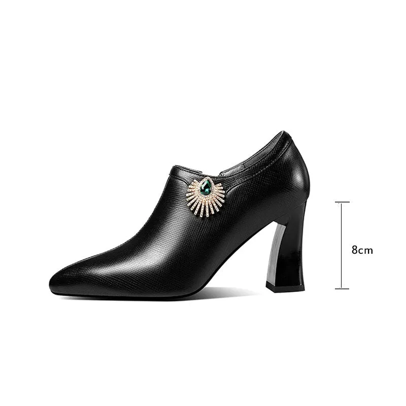 Royvane Elegance Slip Heels
