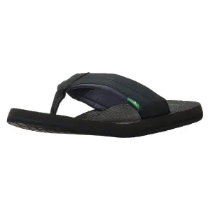 Sanuk Men's Flip Flops - Beer Cozy 2 Sandals Navy | SMS10868-NAVY