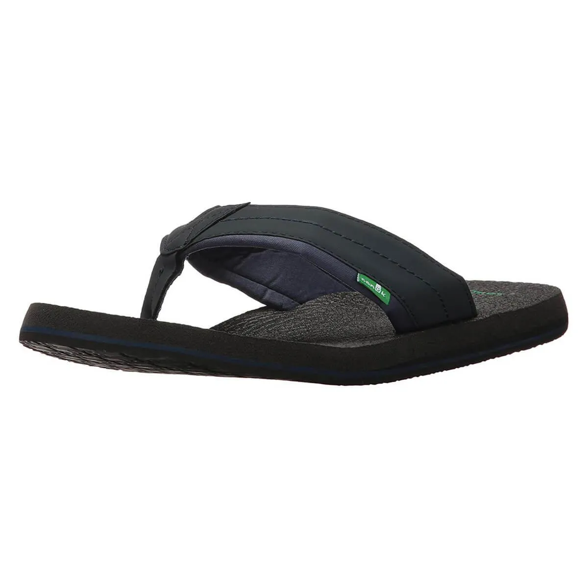 Sanuk Men's Flip Flops - Beer Cozy 2 Sandals Navy | SMS10868-NAVY