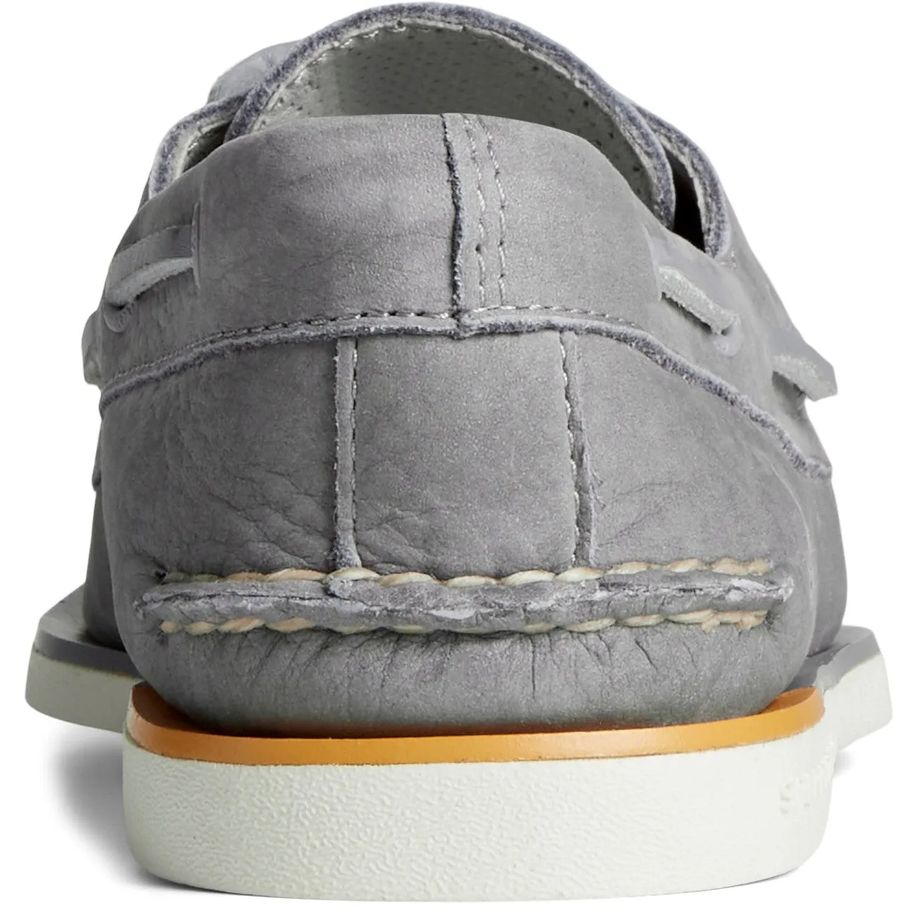 Sperry Mens Gold Authentic Original 2-Eye Nubuck Boat Shoes - Grey