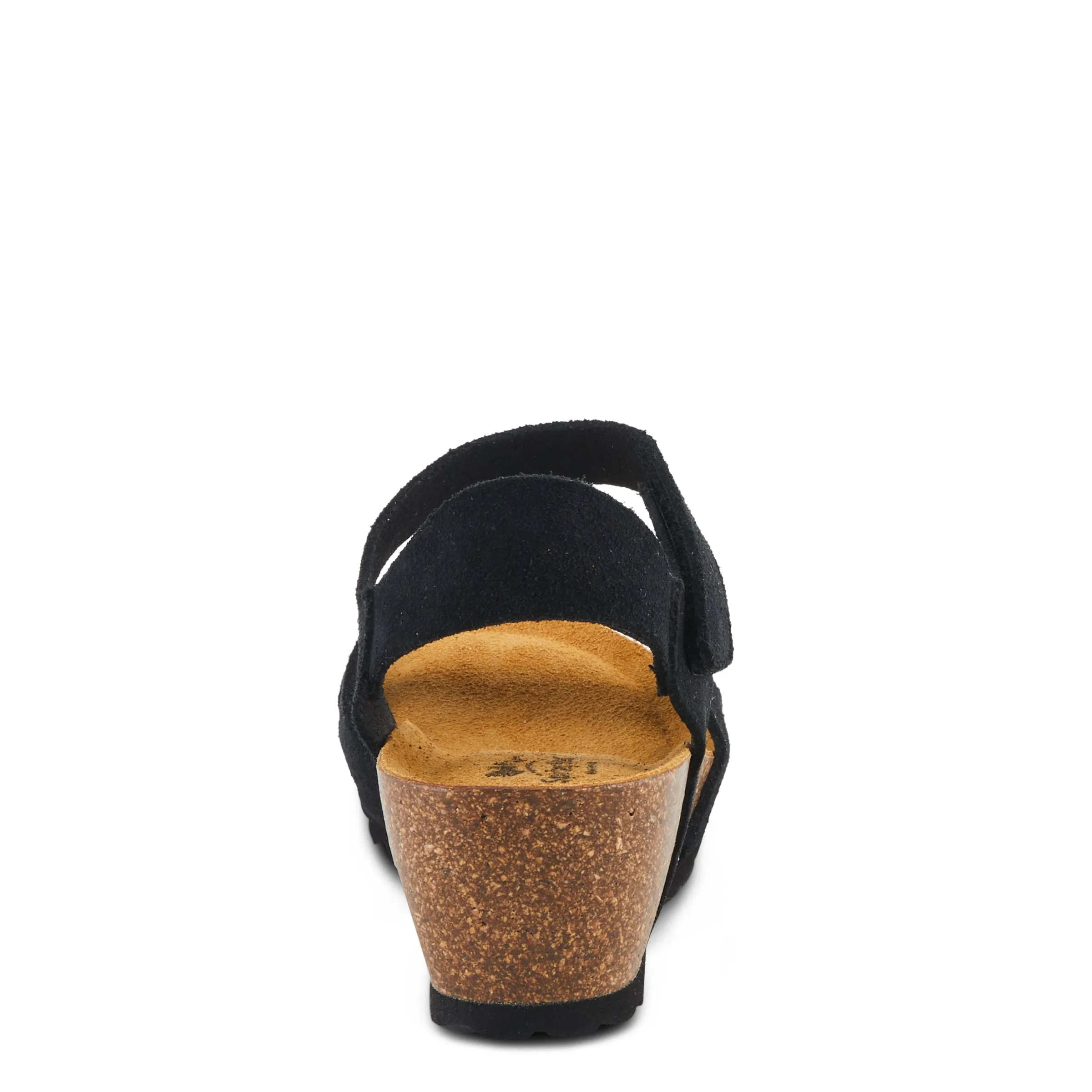 Spring Step Shoes Babybell Women’s Suede Wedge Sandals 2" Heel