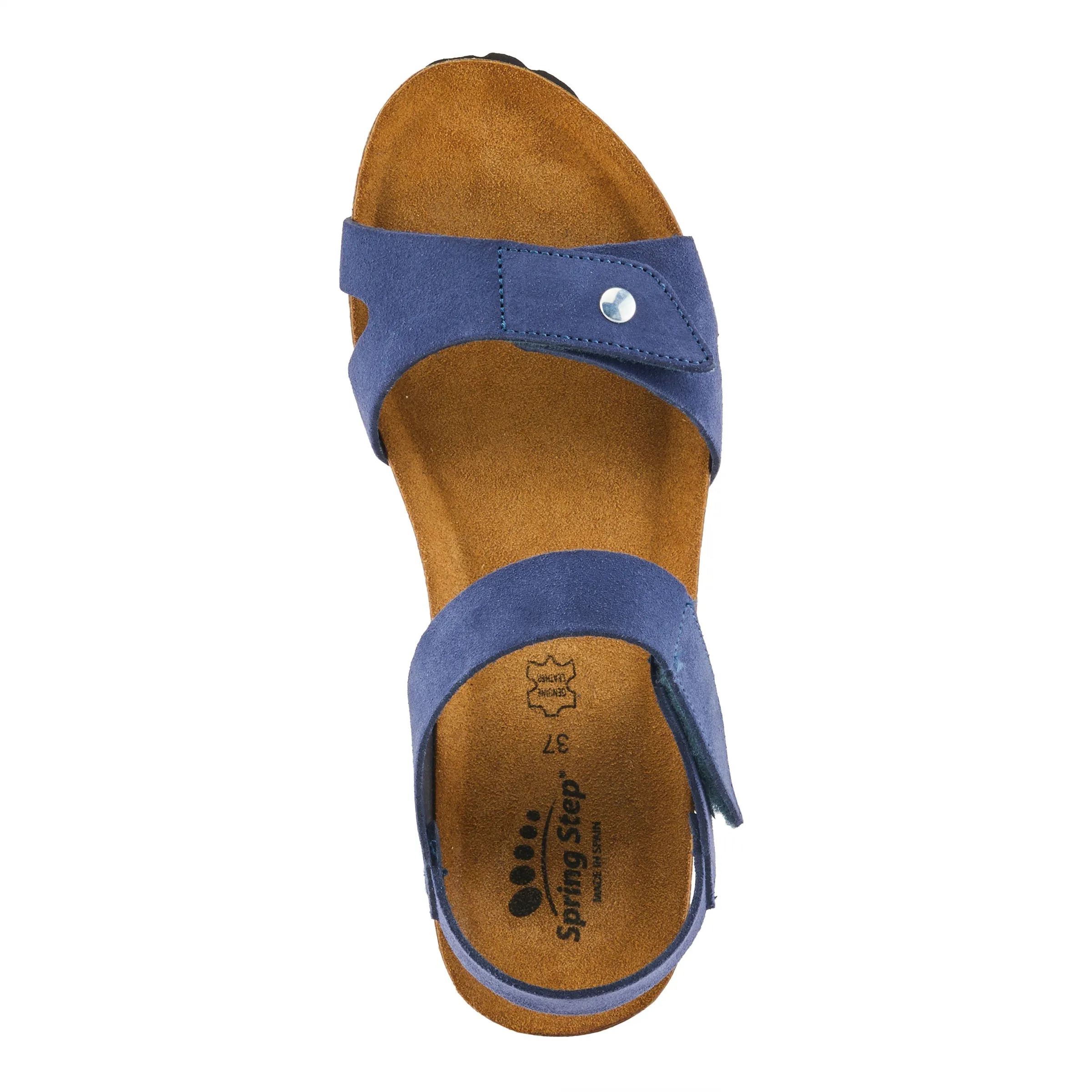 Spring Step Shoes Babybell Women’s Suede Wedge Sandals 2" Heel