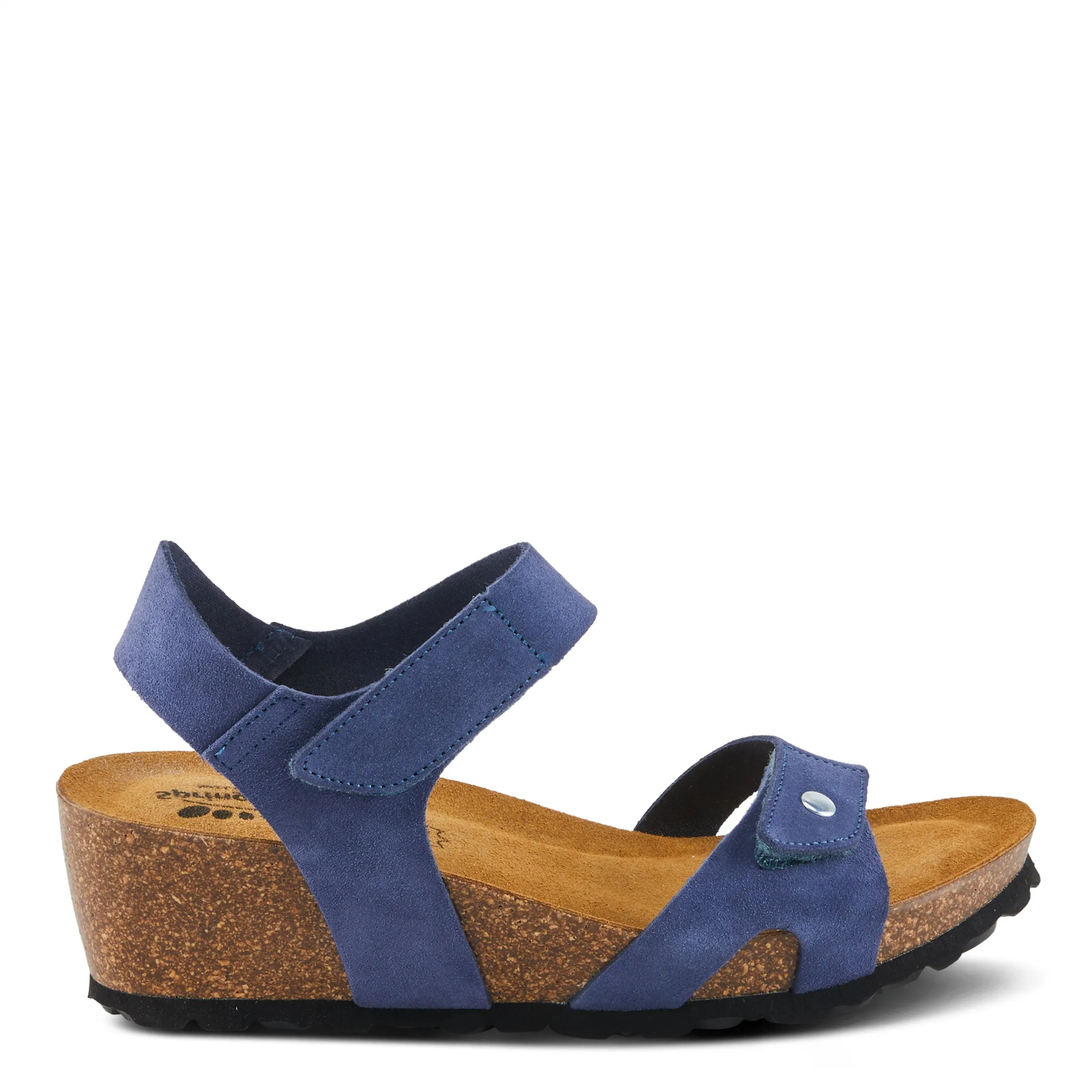 Spring Step Shoes Babybell Women’s Suede Wedge Sandals 2" Heel