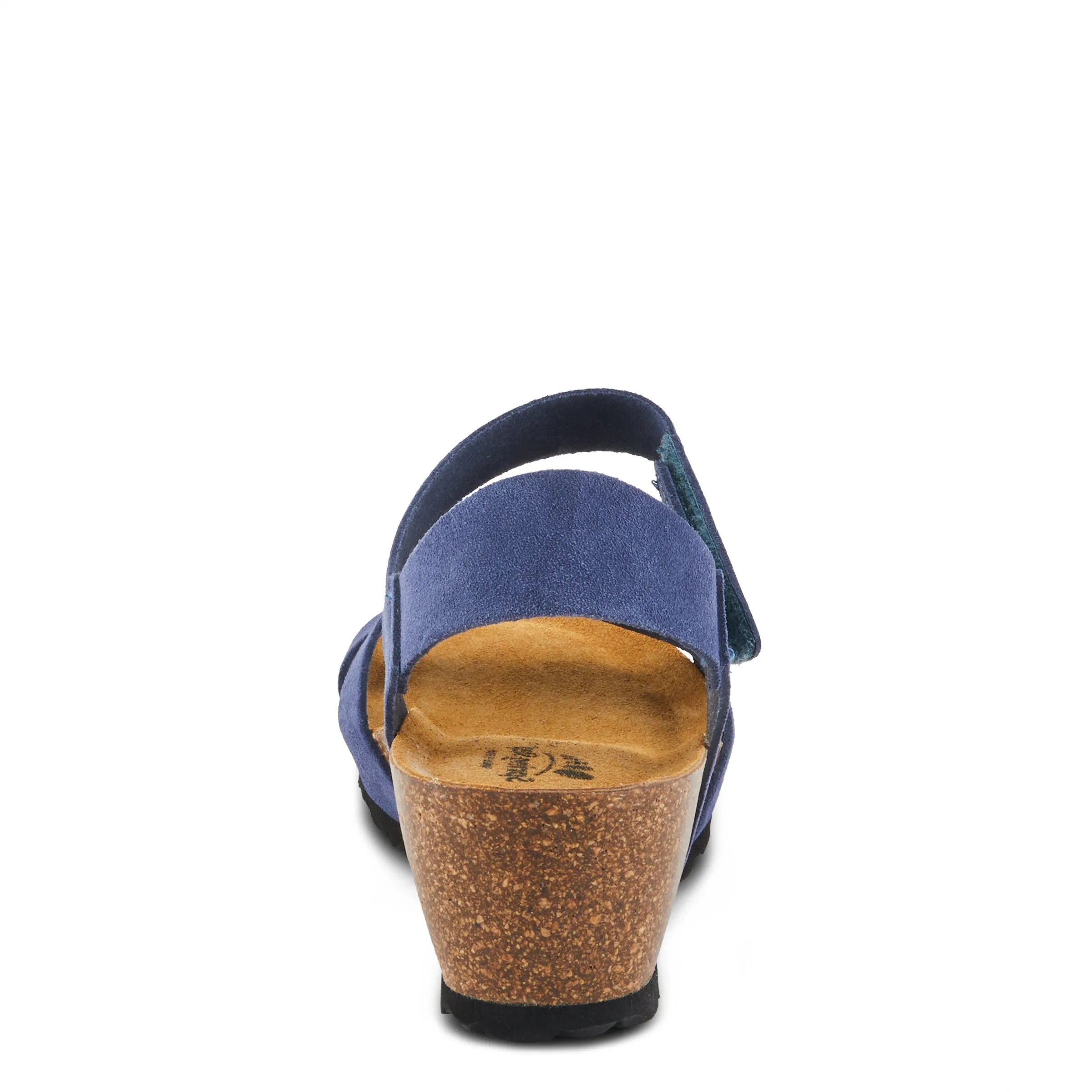 Spring Step Shoes Babybell Women’s Suede Wedge Sandals 2" Heel