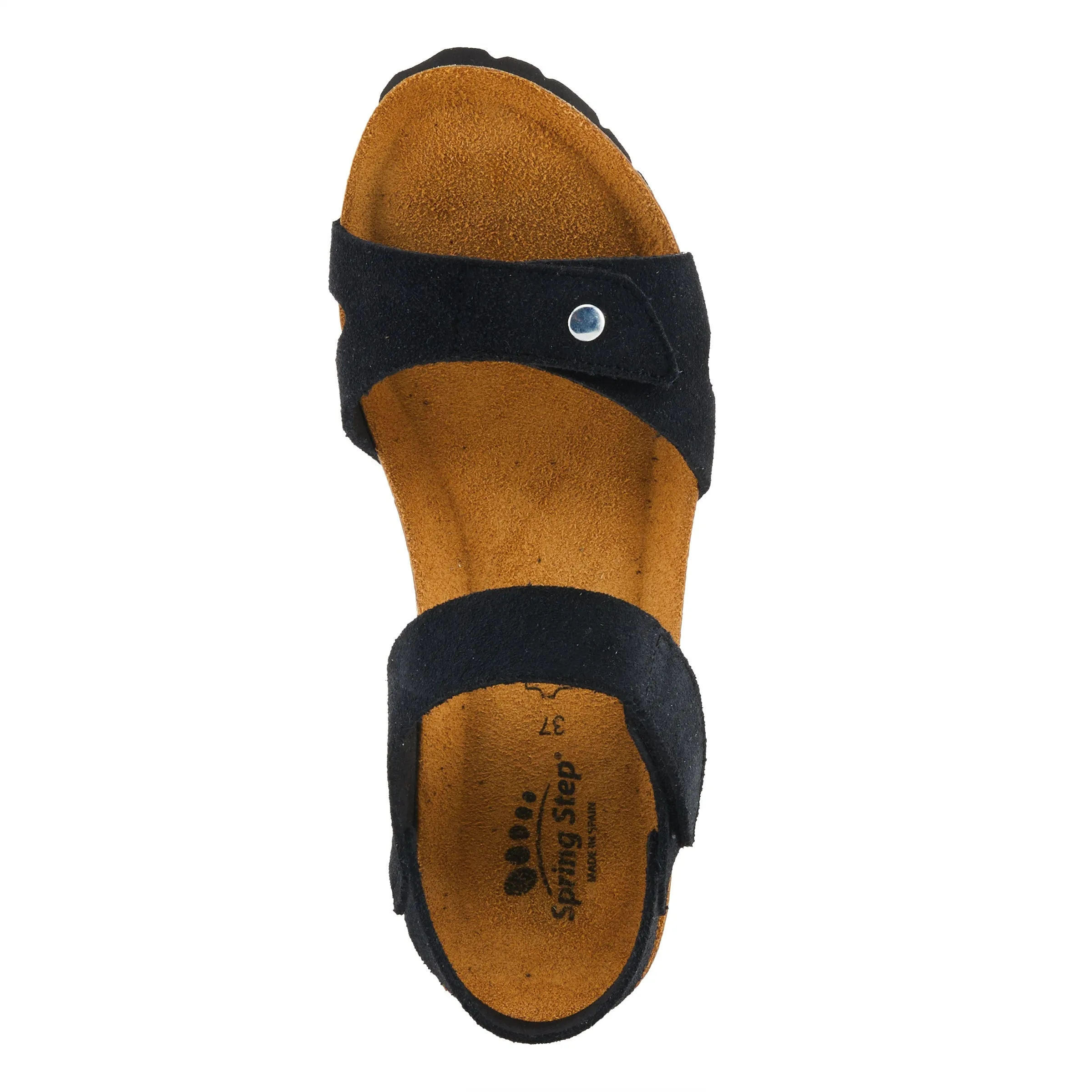 Spring Step Shoes Babybell Women’s Suede Wedge Sandals 2" Heel