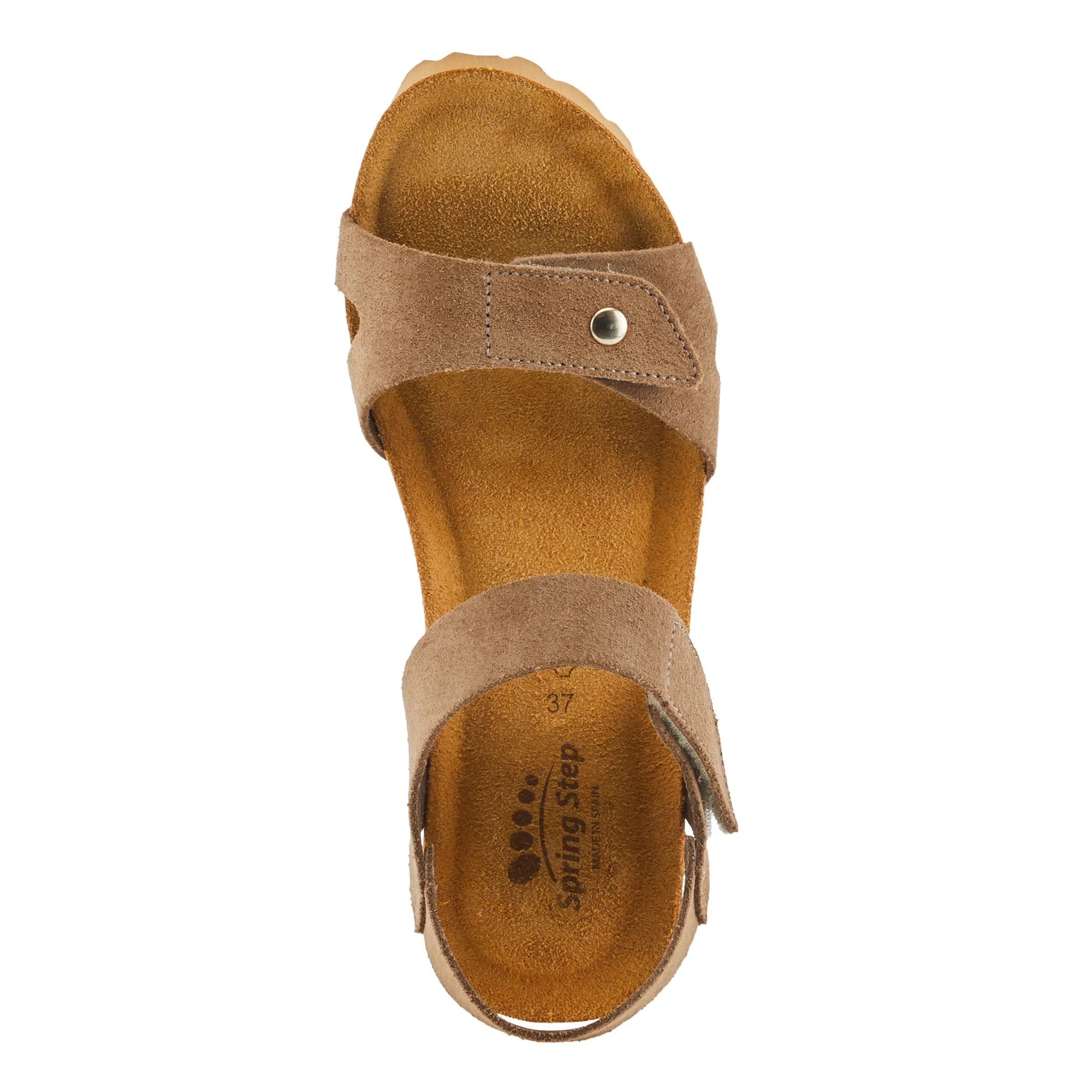 Spring Step Shoes Babybell Women’s Suede Wedge Sandals 2" Heel