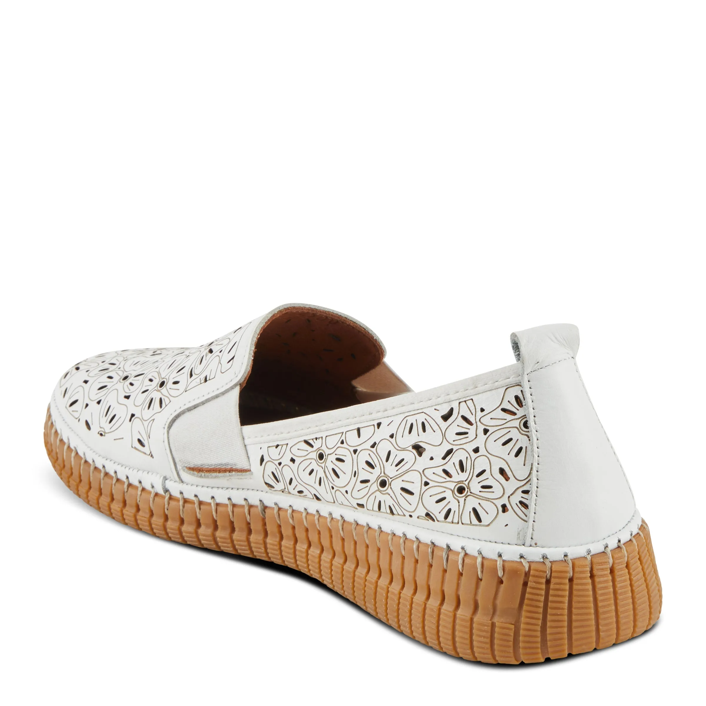 Spring Step Shoes Jookin Women’s Leather Slip On Shoes 1.5" Heel