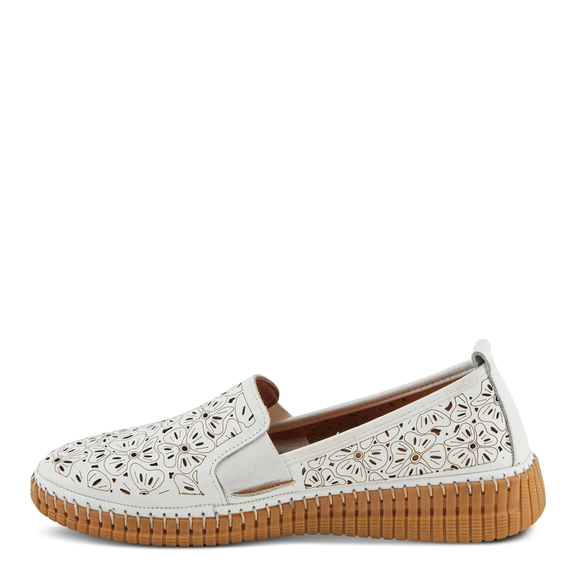 Spring Step Shoes Jookin Women’s Leather Slip On Shoes 1.5" Heel