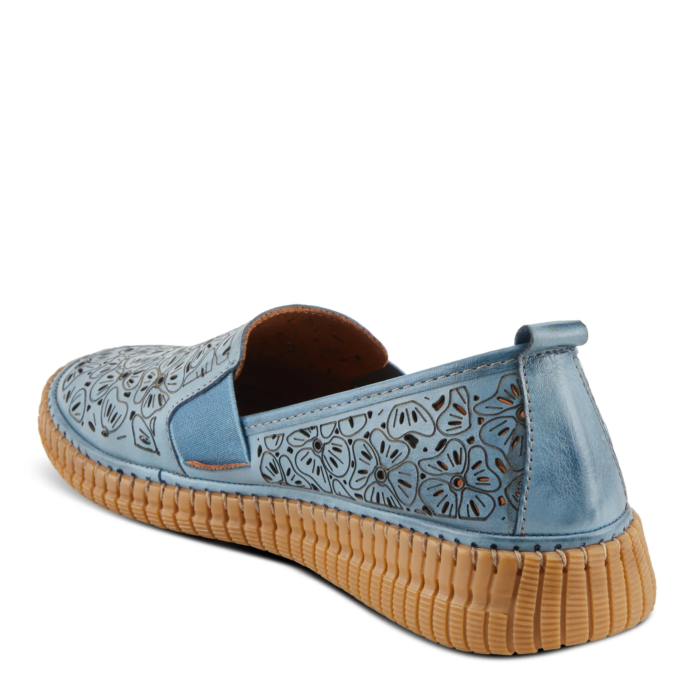 Spring Step Shoes Jookin Women’s Leather Slip On Shoes 1.5" Heel