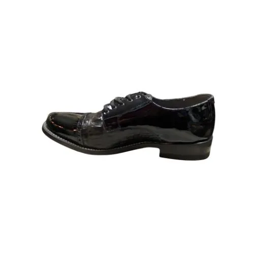 Stacy Baldwin Patent Hornback Black 154030