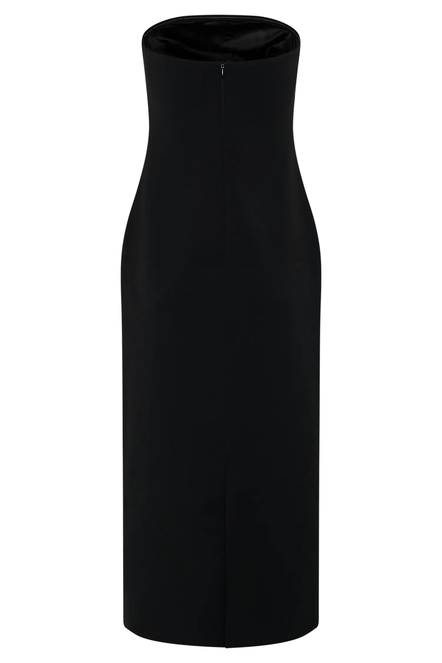 Sussan Strapless Midi Dress - Black