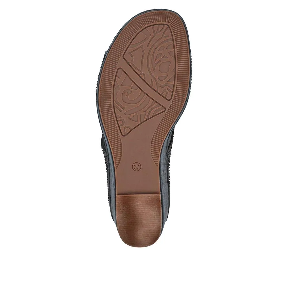 Tall Wedge Heel Mules - BAIZH41016 / 327 100