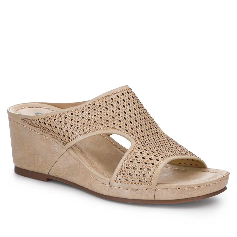 Tall Wedge Heel Mules - BAIZH41016 / 327 100