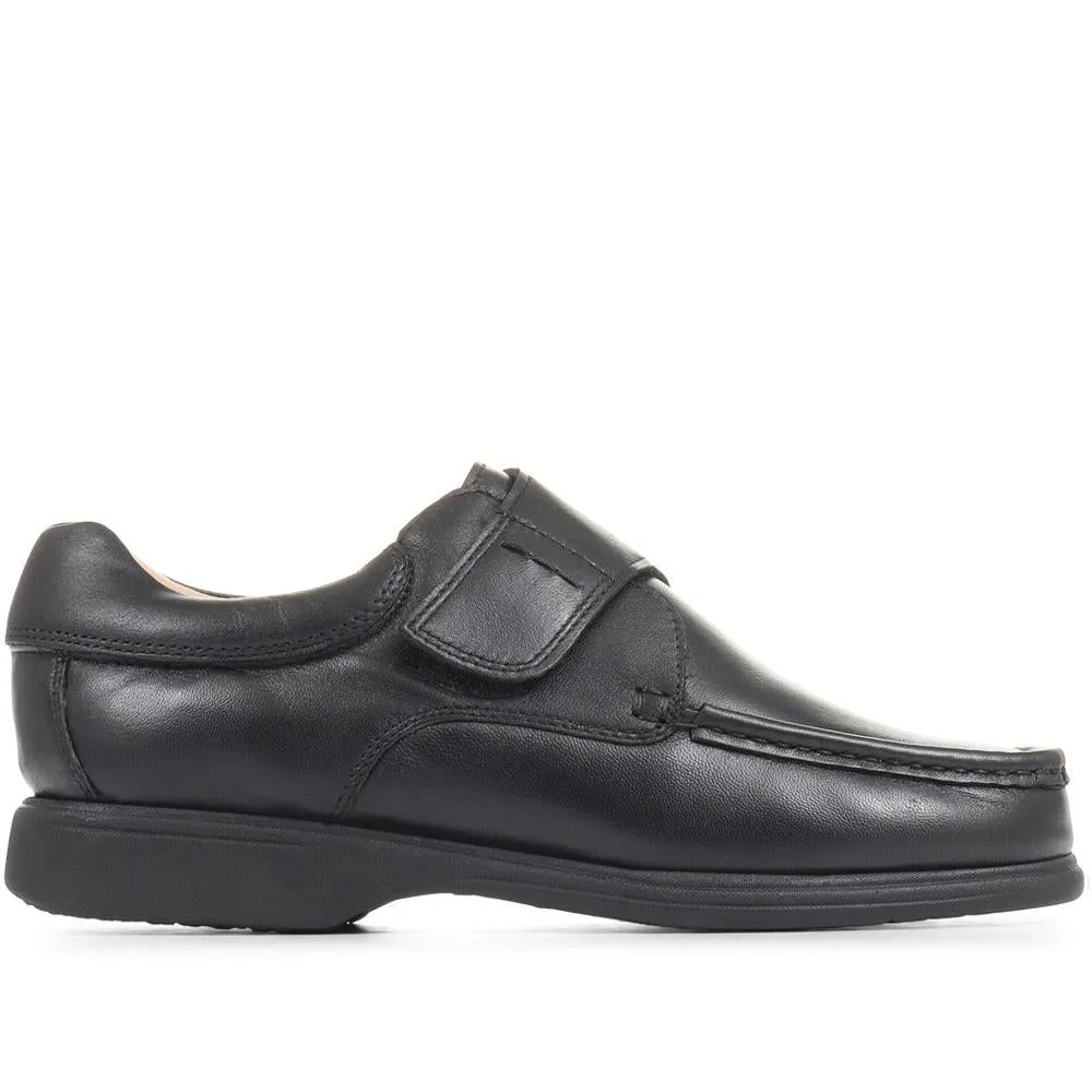 Touch-Fasten Leather Shoes - NAP35023 / 322 484