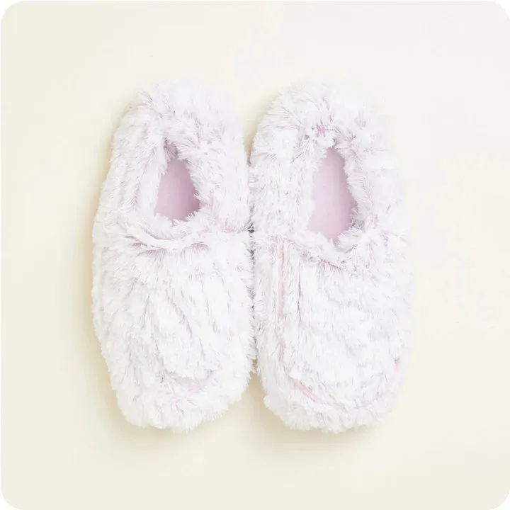 Warmies Slippers - Lavender Marshmallow