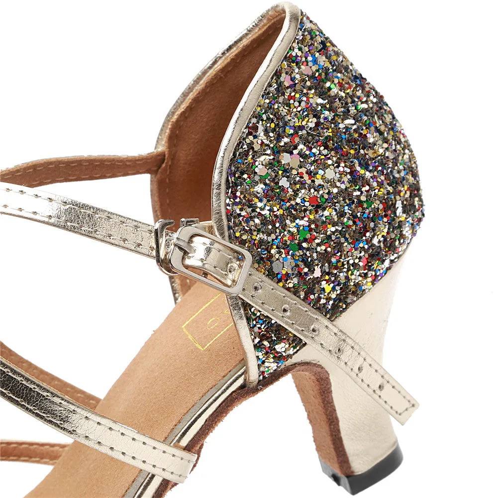 Women's Ballroom Latin Dance Shoes Professional Party Performance