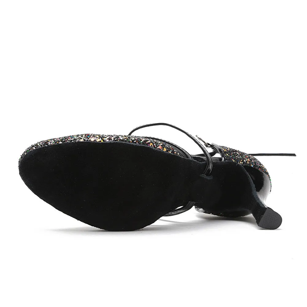 Women's Ballroom Latin Dance Shoes Professional Party Performance