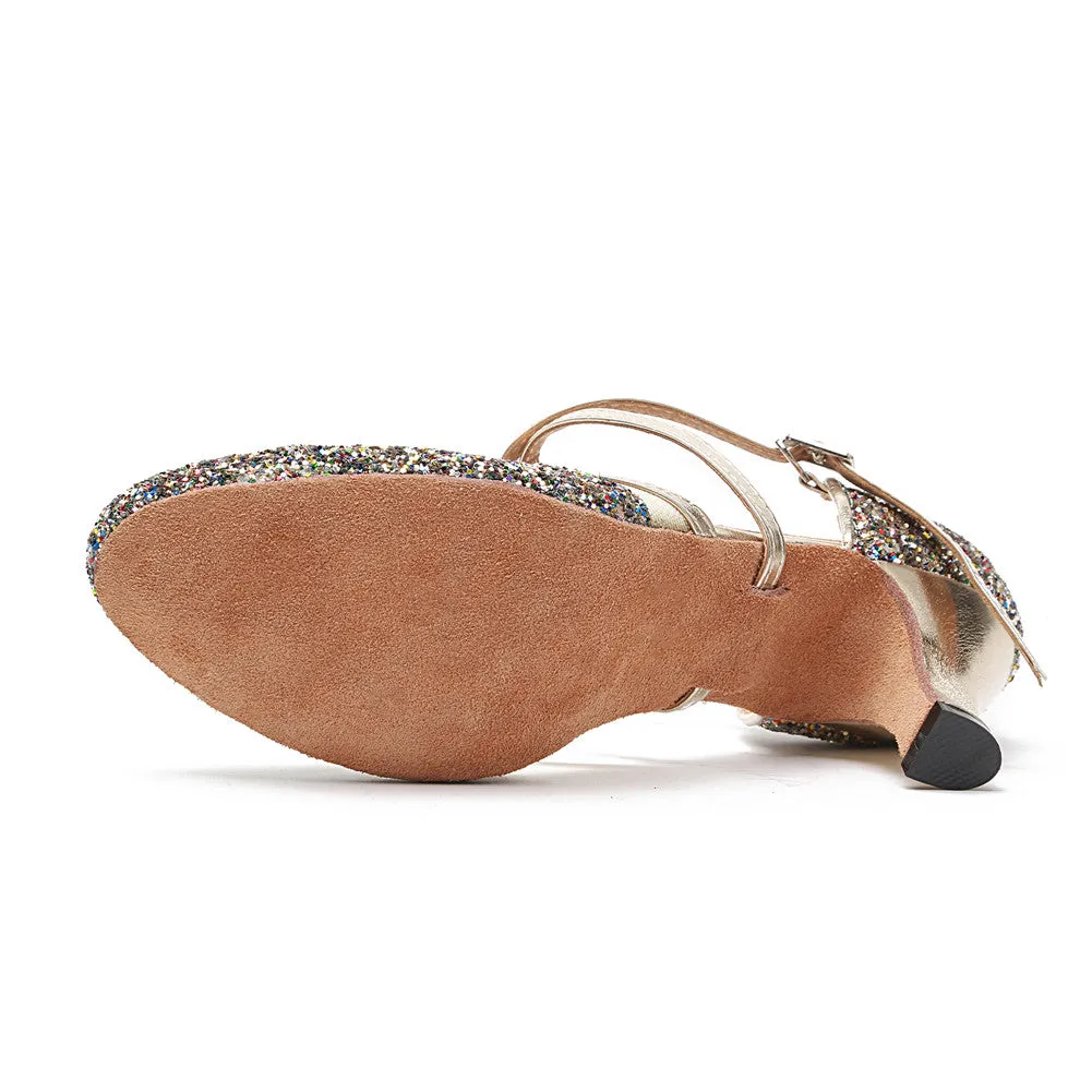 Women's Ballroom Latin Dance Shoes Professional Party Performance
