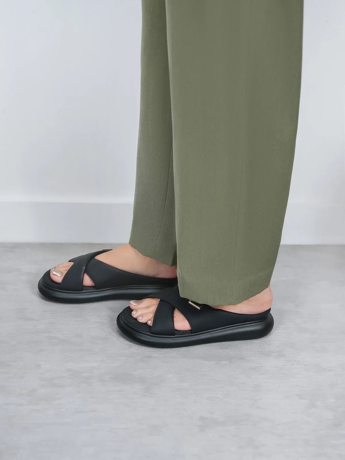 Womens "RICCI" Casual Comfy Slippers