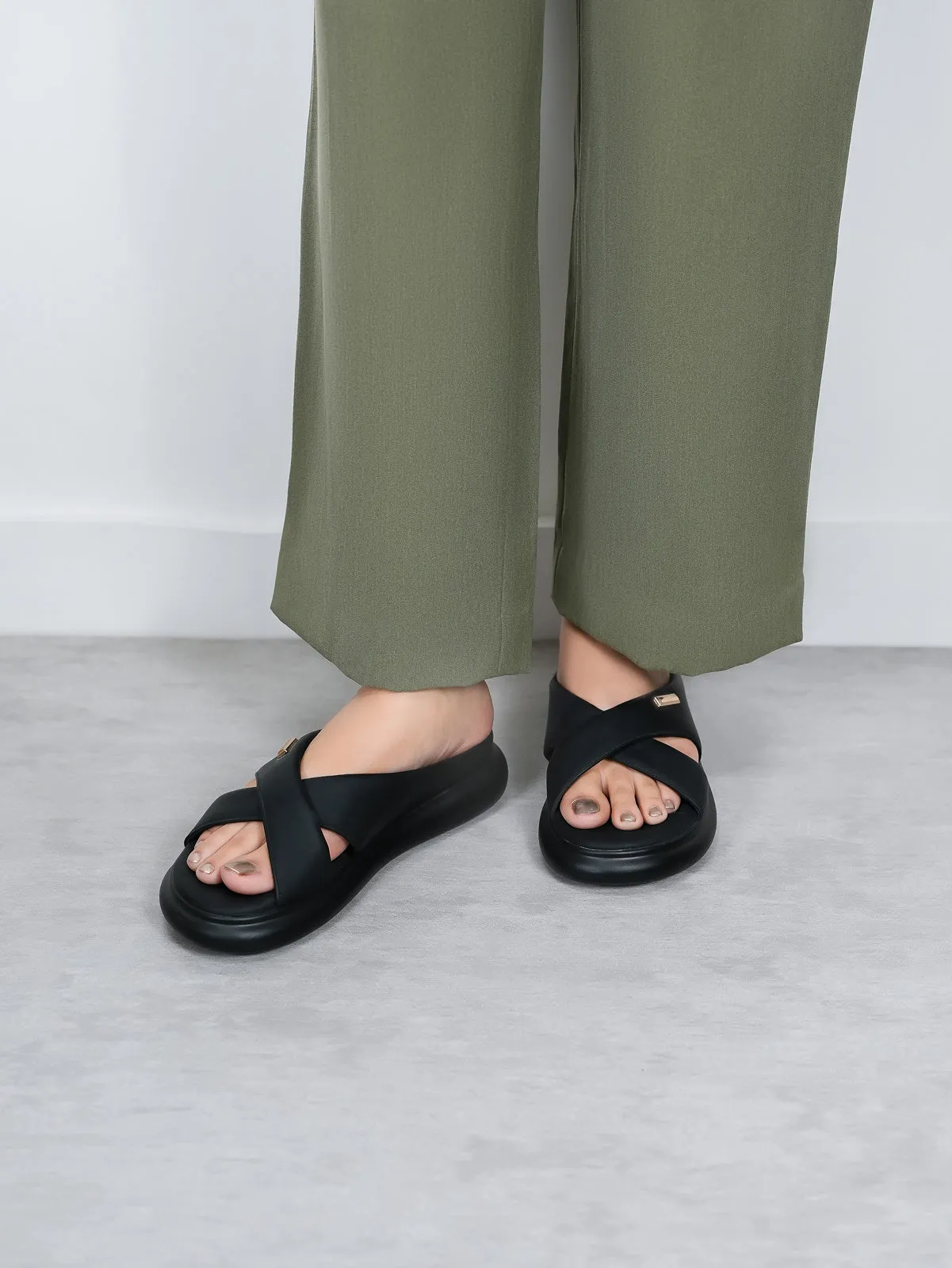 Womens "RICCI" Casual Comfy Slippers