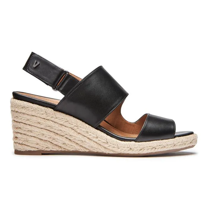 Womens Vionic Brooke Wedge Sandal Black